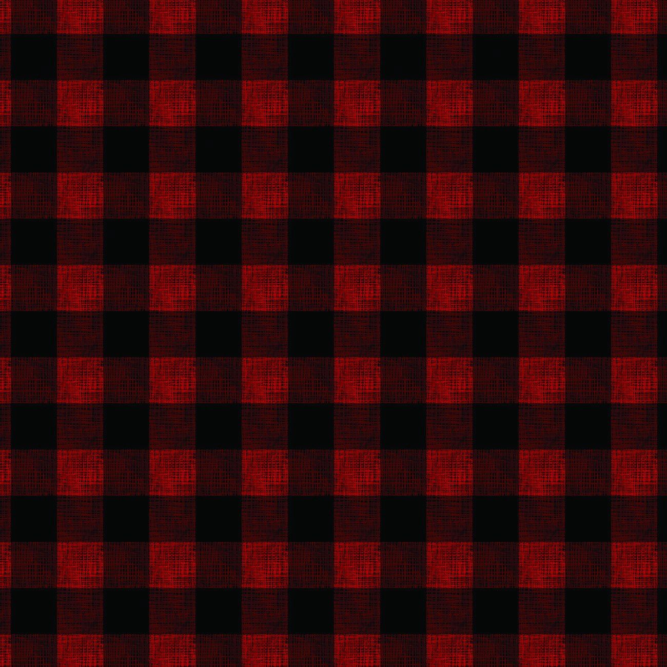 Fun On Tap - Sugarmaker Plaid - Red