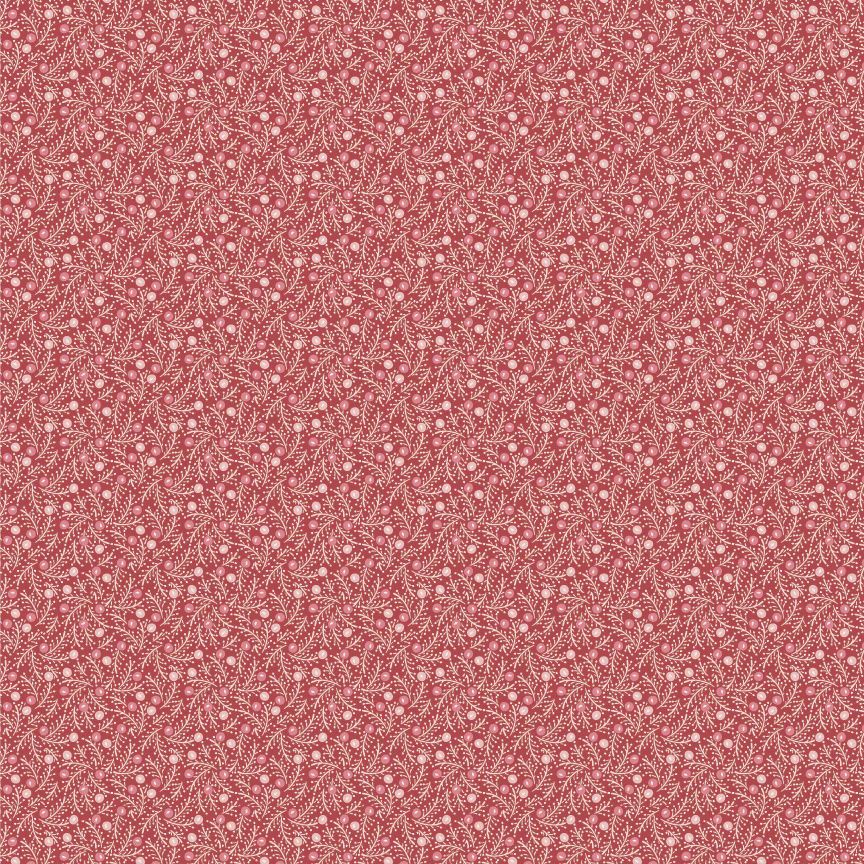 Frost and Flurry- frosted berries red