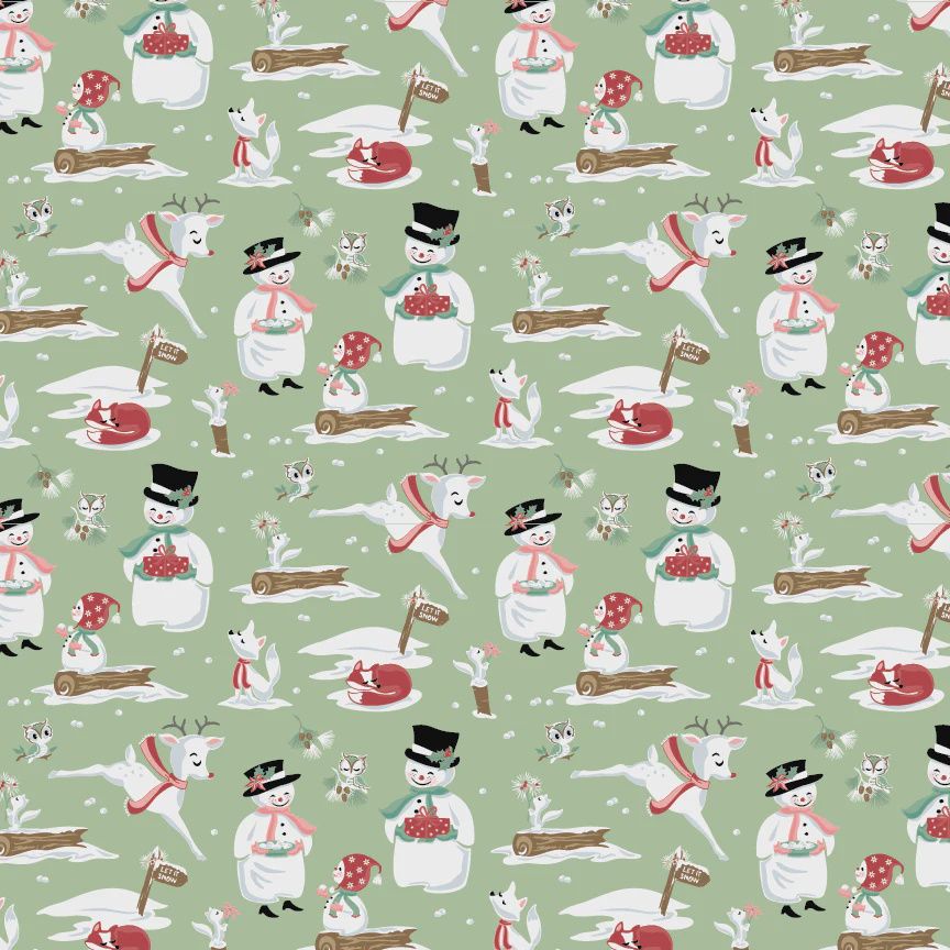 Frost and Flurry- mr &amp; mrs flurry mint