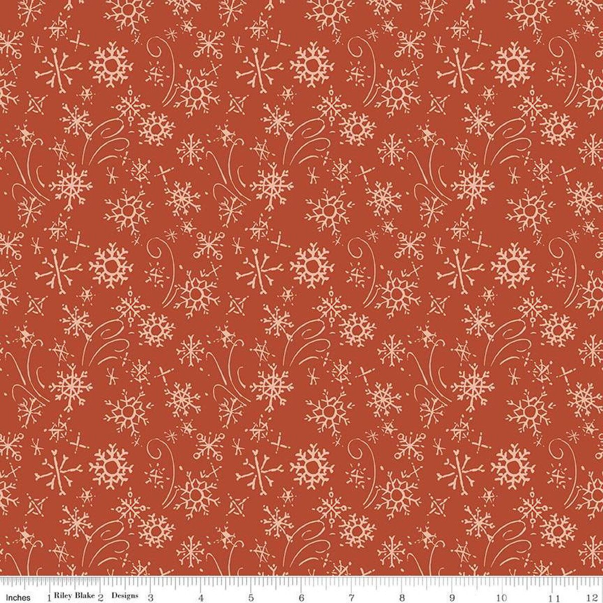 Santa's Tree Farm- snowflake rudolph