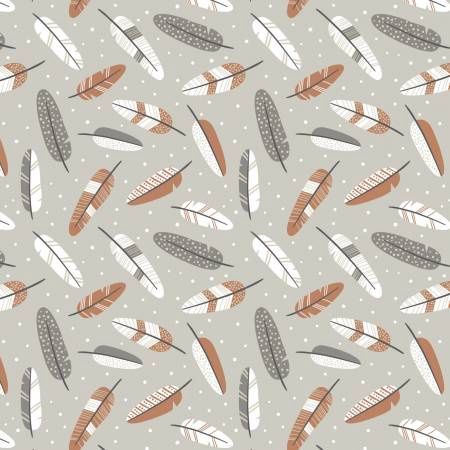 Aztec Woodland Feathers