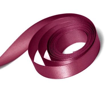 Wine 5/8 Single Race Ribbon