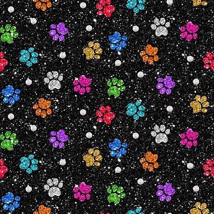 Diva Pups Paws - Multi/Black