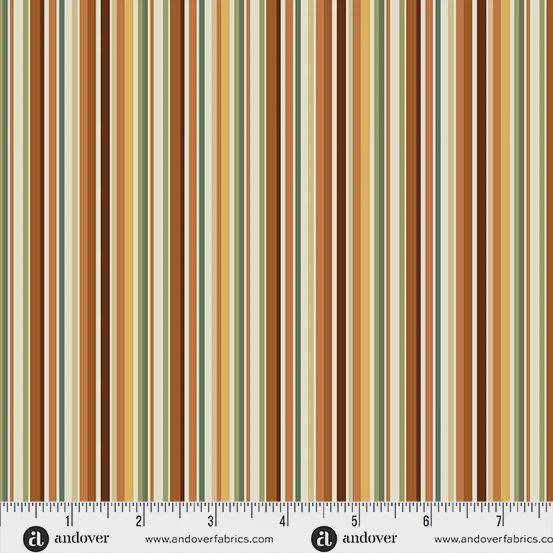 Hello Autumn - Cinnamon Stripe