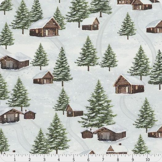 Winter Wonderland - Winter Cabin Scenic