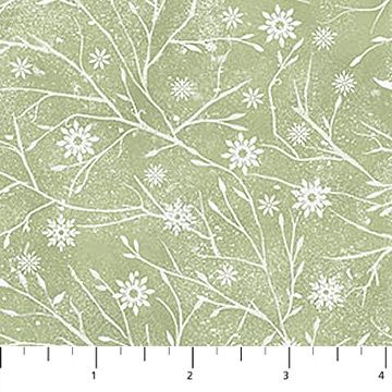 The Christmas Mouse Flannel - Twig Blender - Green