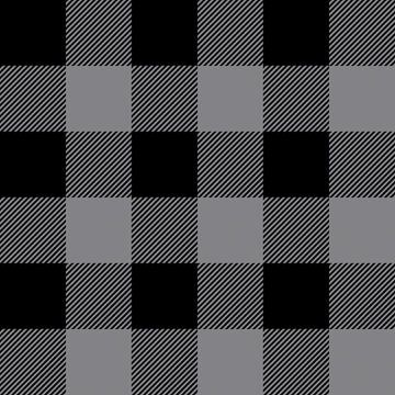 North of ordinary-buffalo plaid-charcoal