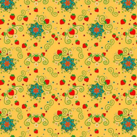 Truth collection sacred strawberries - yellow