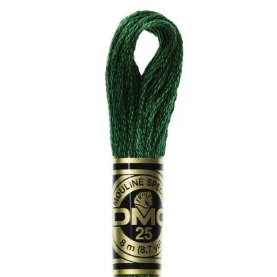 Embroidery Floss -Dark Emerald Green 3818
