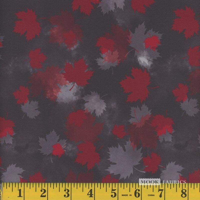 Remembrance Maple Leaf - Grey
