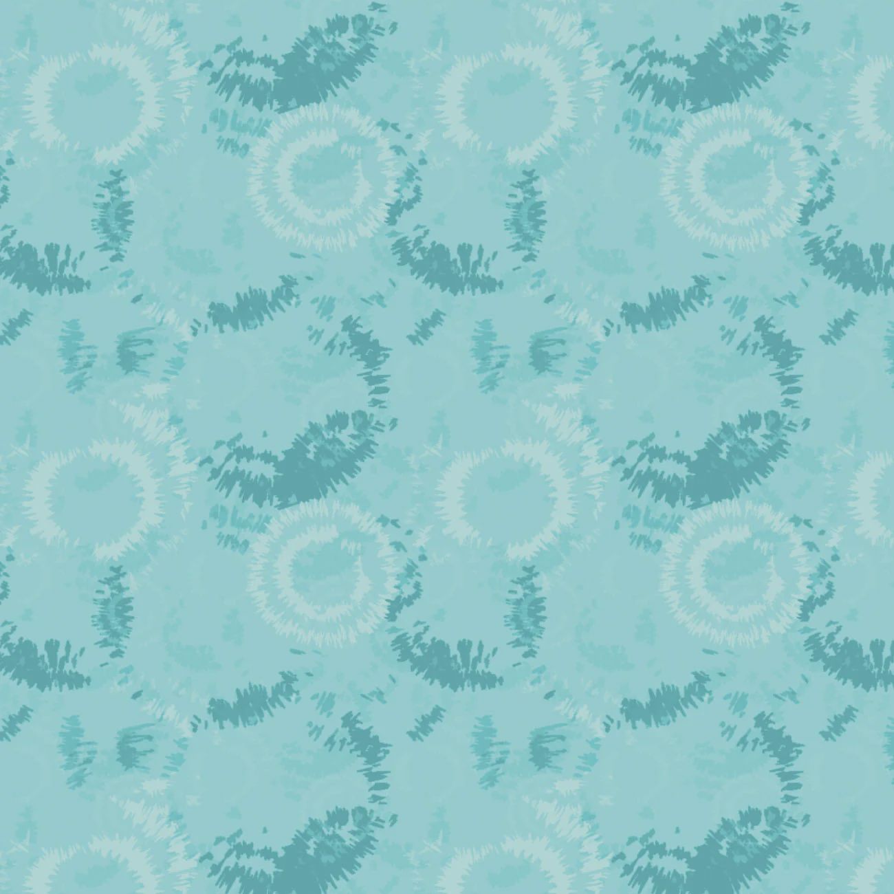 Rainbow Dreams Tie Dye Dreams - Aqua