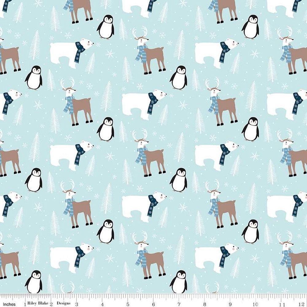 Winter magic - main - blue