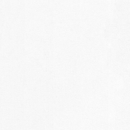 Flannel Solids - White