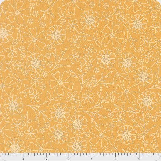 In The Garden - Garden Sketch Goldenrod