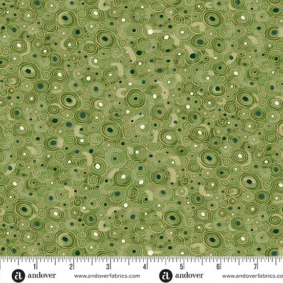 Golden Scroll - Green