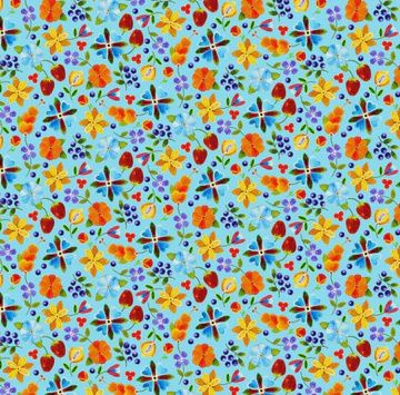 Monarch Dance - Blue