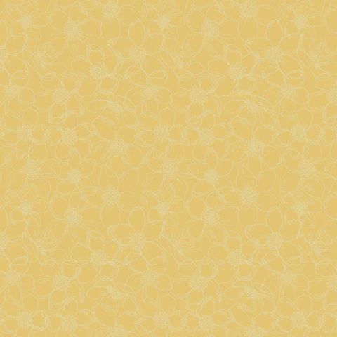 Leopard Garden Collection-Flower Sketch - Yellow