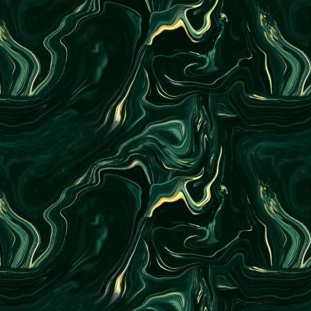 Gilded Collection- Gilded Ripples Metallic Ink - Green