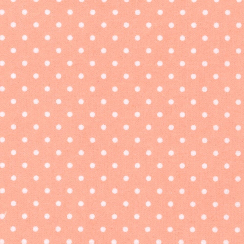 Cozy Cotton Flannel- Peach
