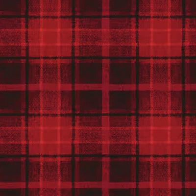 Holly Jolly Flannel - Red Plaid