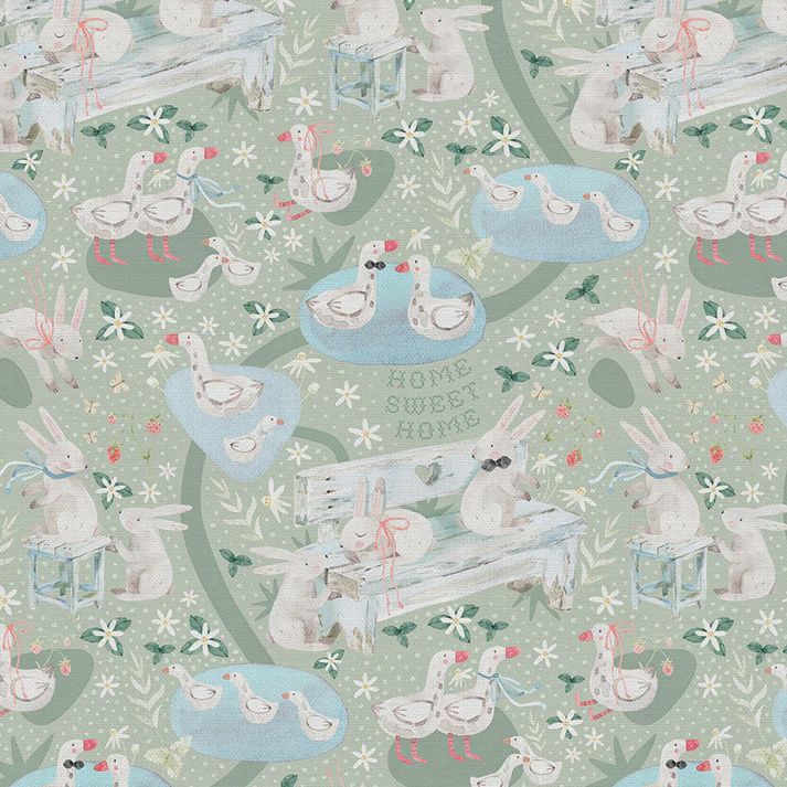 Goose Tales- double gauze