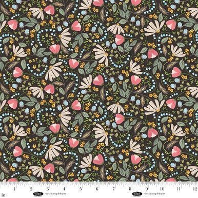 Nature’s Symphony - bluebells black