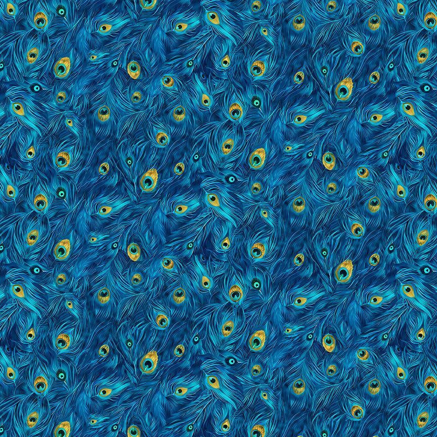 Wild Beauty Packed Feathers  - Royal