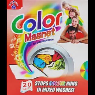 Color Magnet Laundry Sheets