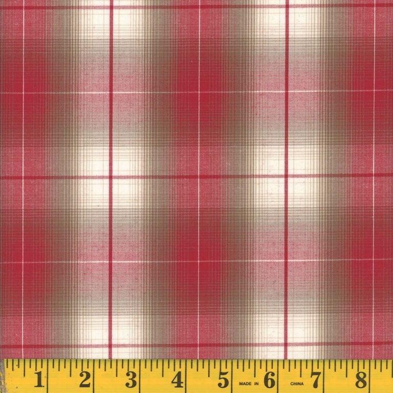 Oxford Kaiden plaid - red
