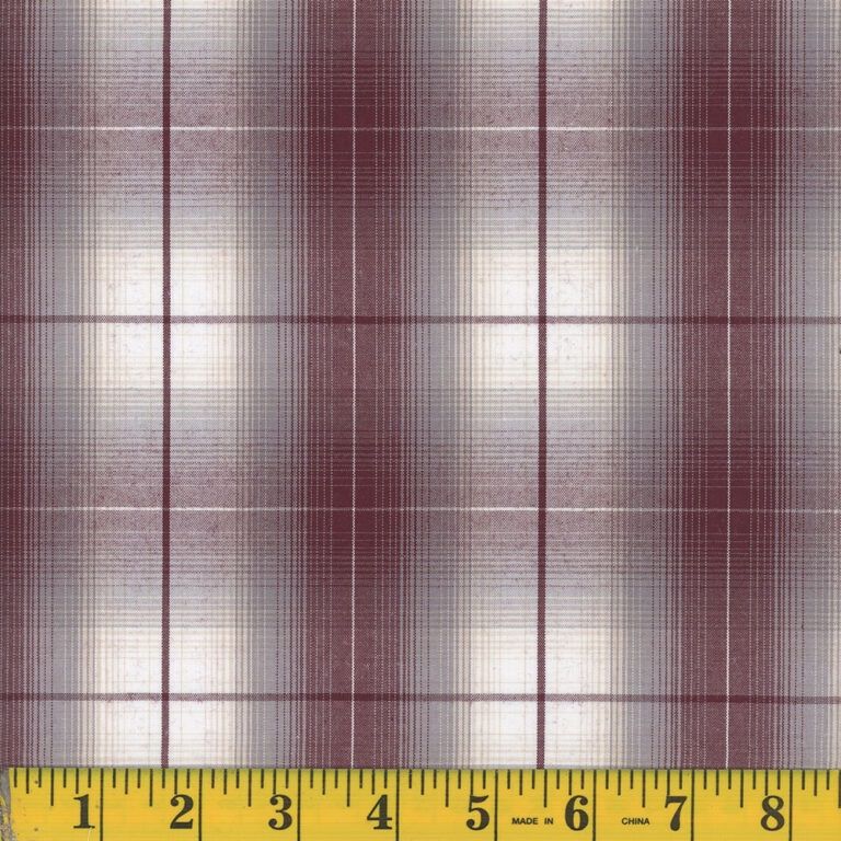 Oxford Kaiden plaid - maroon