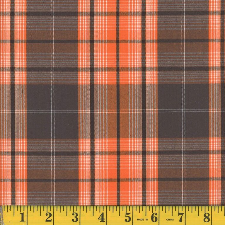 Oxford Pedro plaid - orange
