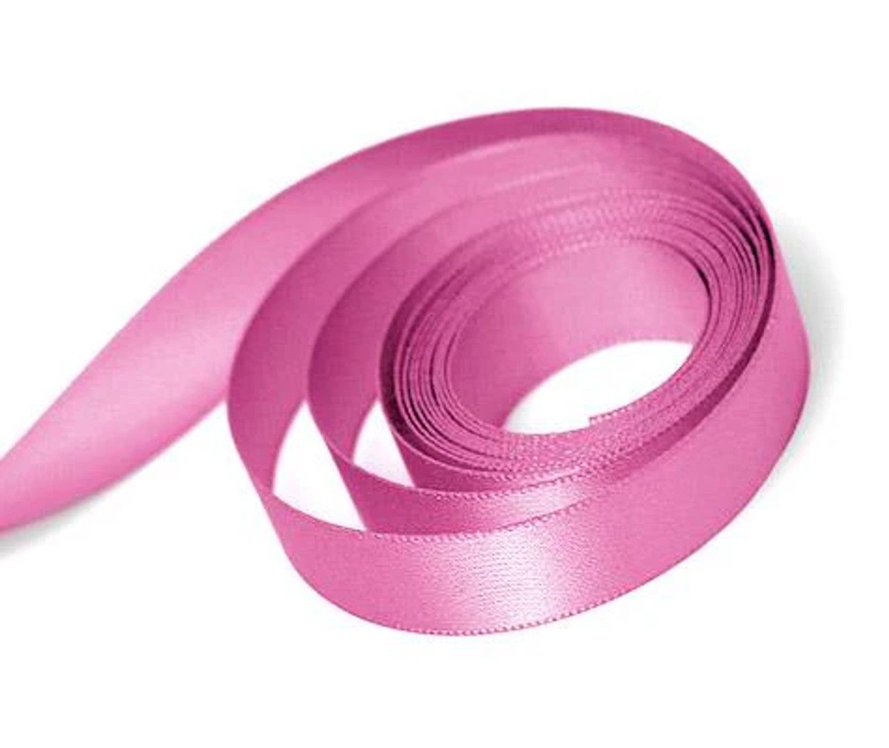 Hot Pink 5/8 Single Face Ribbon