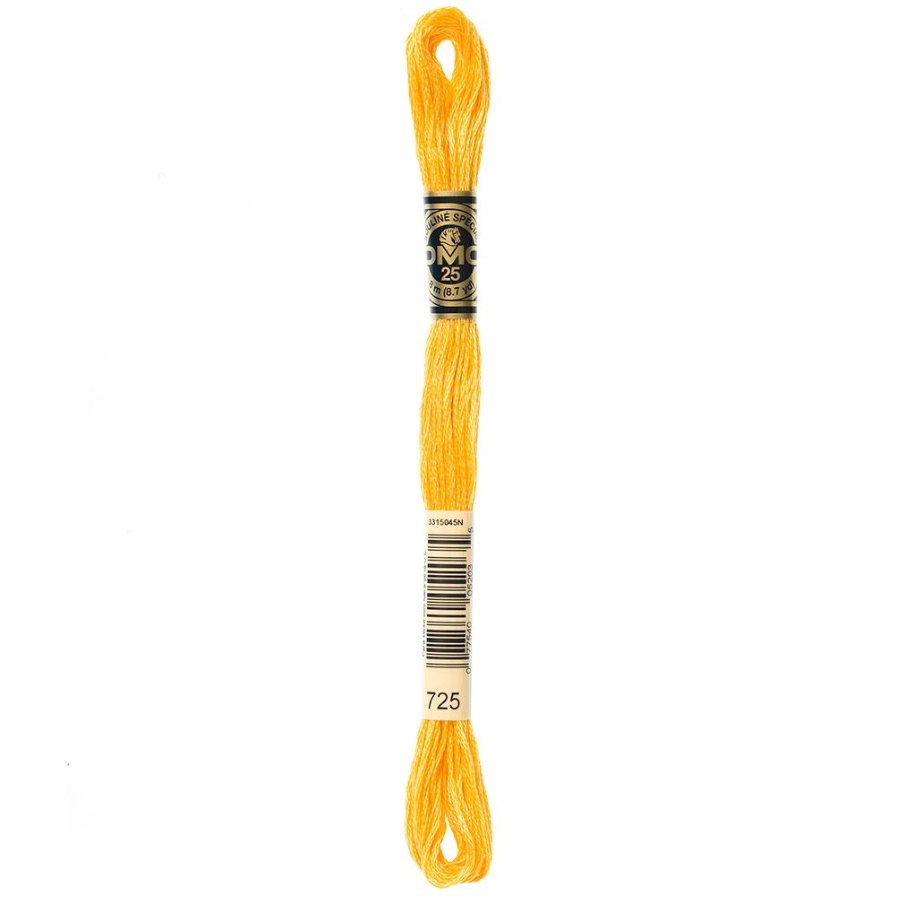 Embroidery Floss- 725 Medium Light Topaz