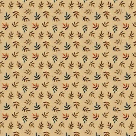 Twilight Wolf Pack-Autumn foliage-tan