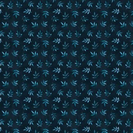 Twilight Wolf Pack-Autumn foliage-blue