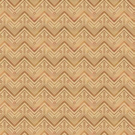Twilight Wolf Pack-Forest Geo chevron-tan
