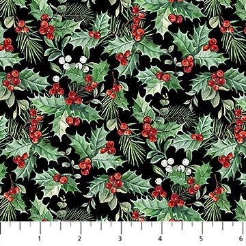 Home for Christmas Black Multi DP2892999