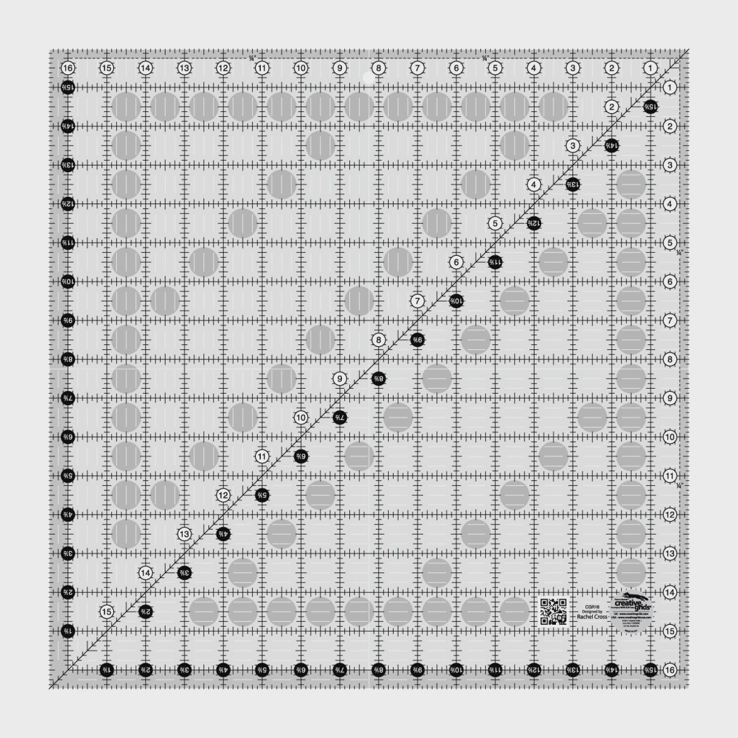 ruler 16.5 x 16.5 creative grids