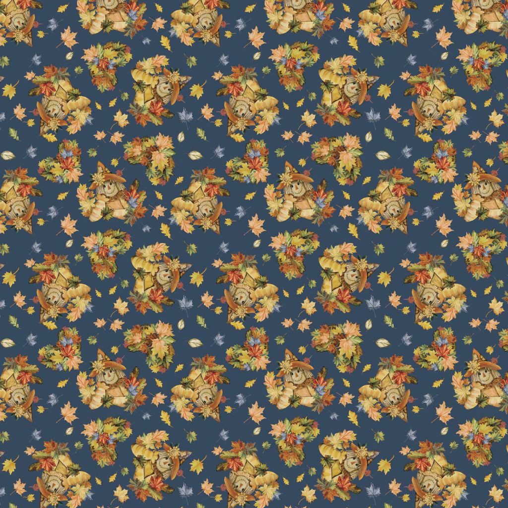 Pumpkin Patch Keeper - Friendly Scarecrows Navy 49250103-02