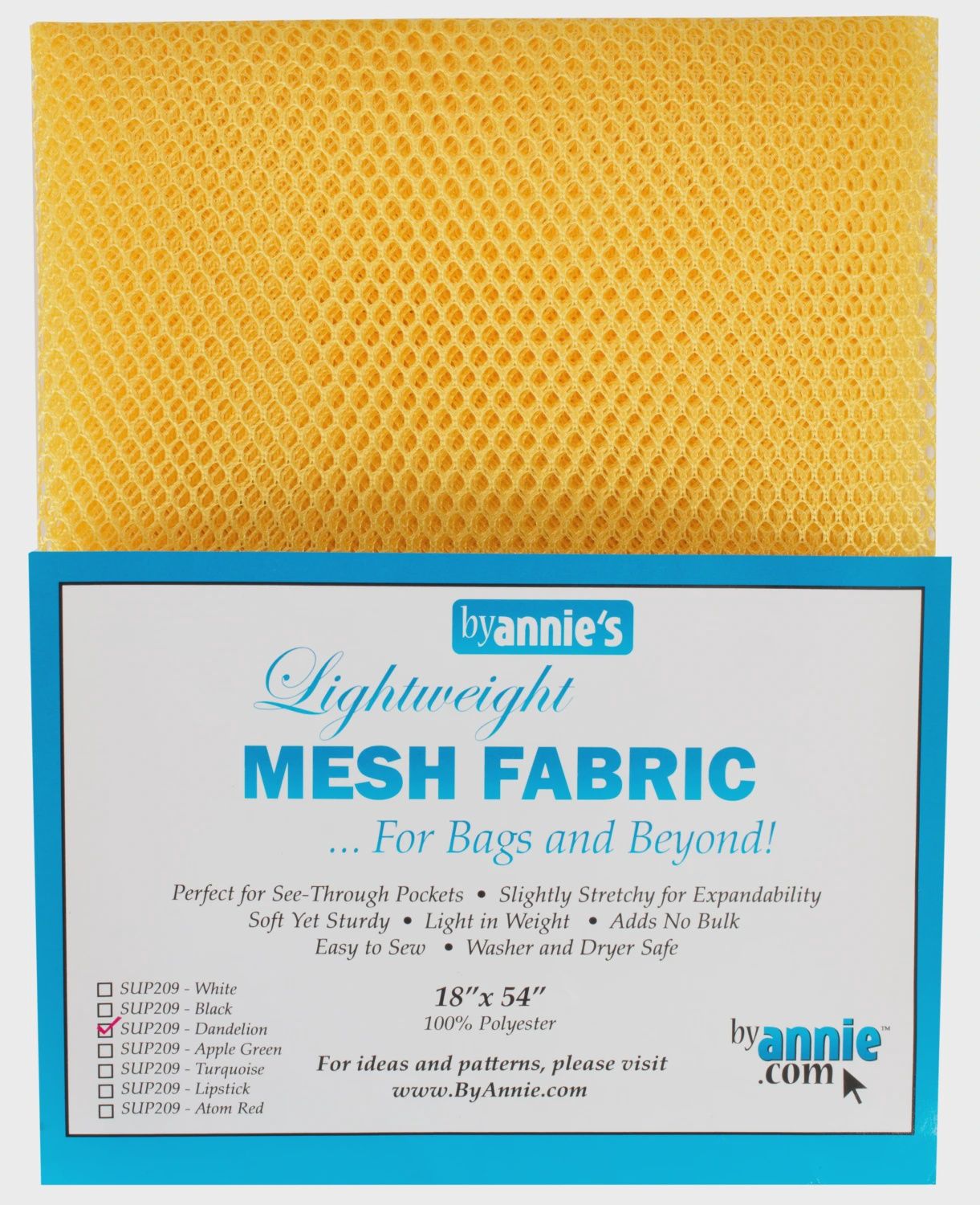 mesh fabric - dandelion byannie's
