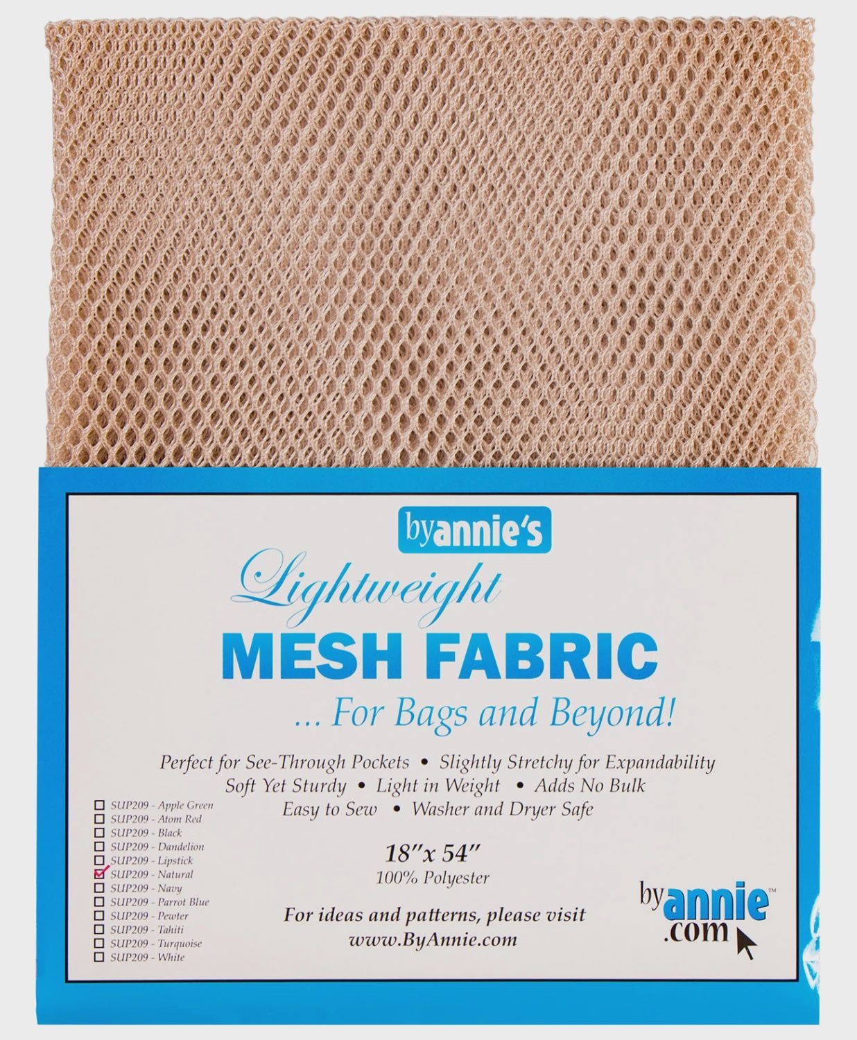 mesh fabric byannie's natural