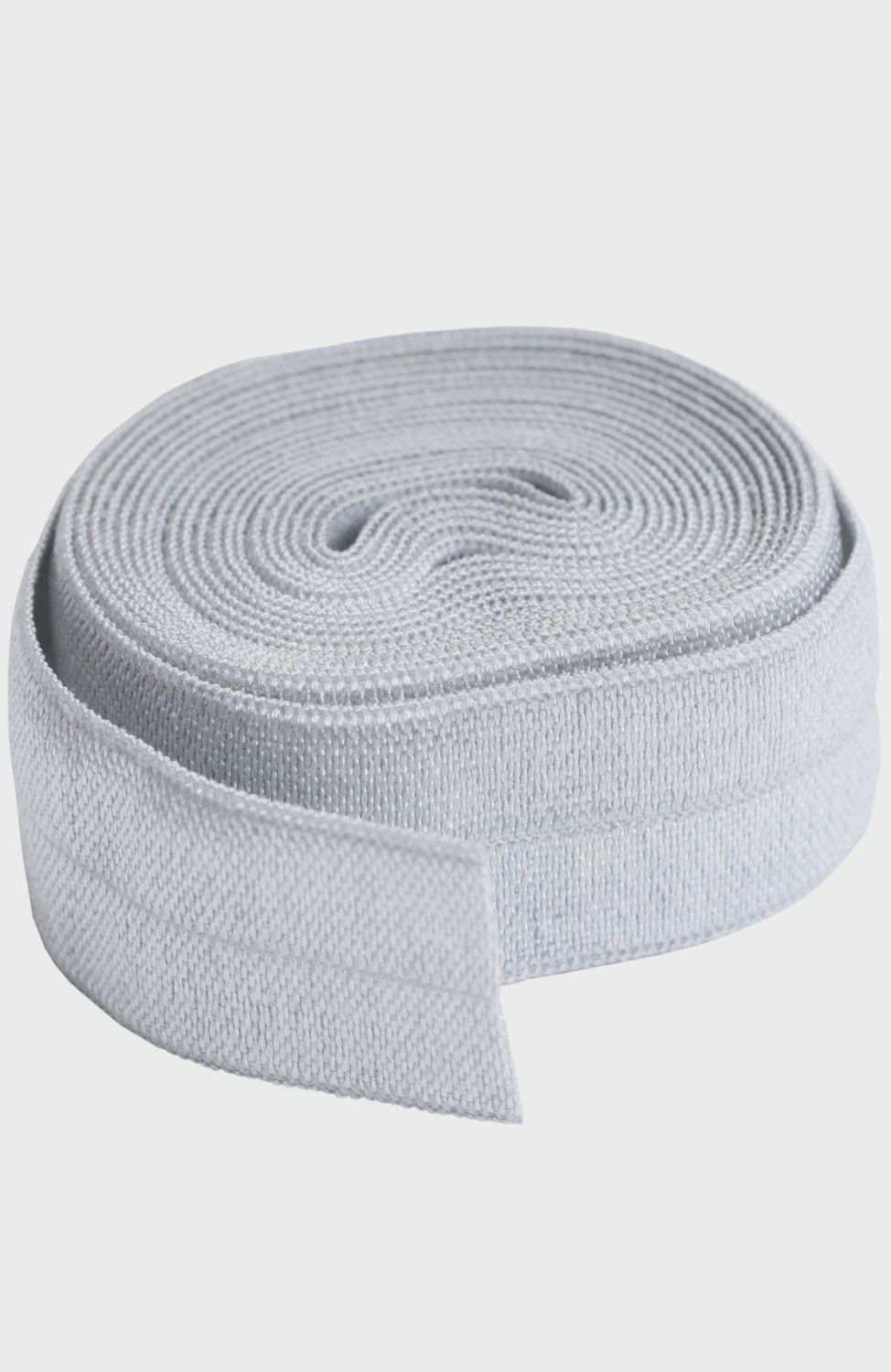 fold over elastic pewter