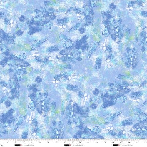 Air Mail- Lapis- All over texture