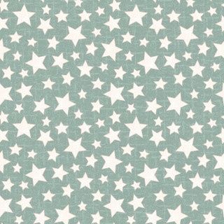 Snowtop Mountain D. green  and stars MASF11165-Q