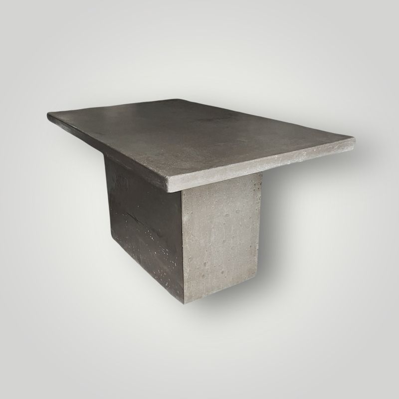 Betongbord x Rektangulär Betongpelare