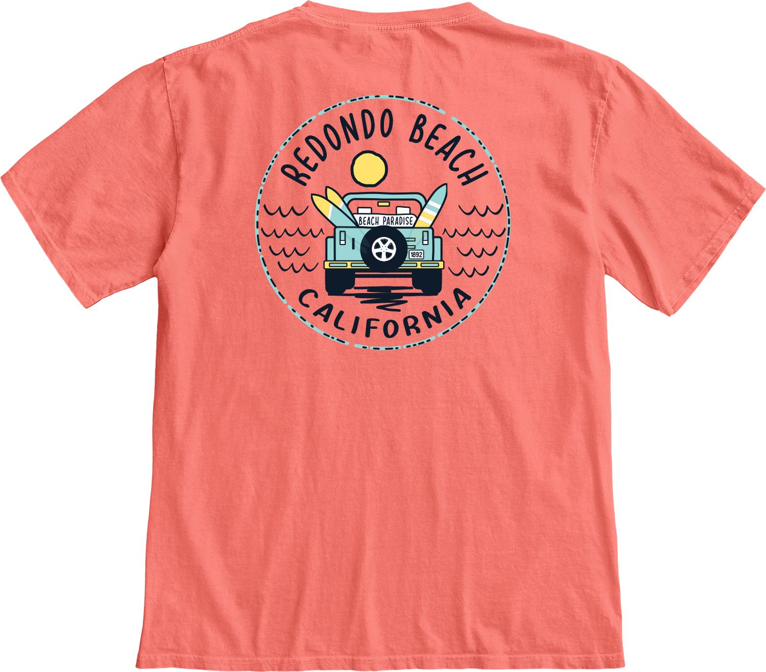 B6RPH OTR SS B84 RB CONCURRENCE JEEP  , Color: NEOCORAL, Size: SM