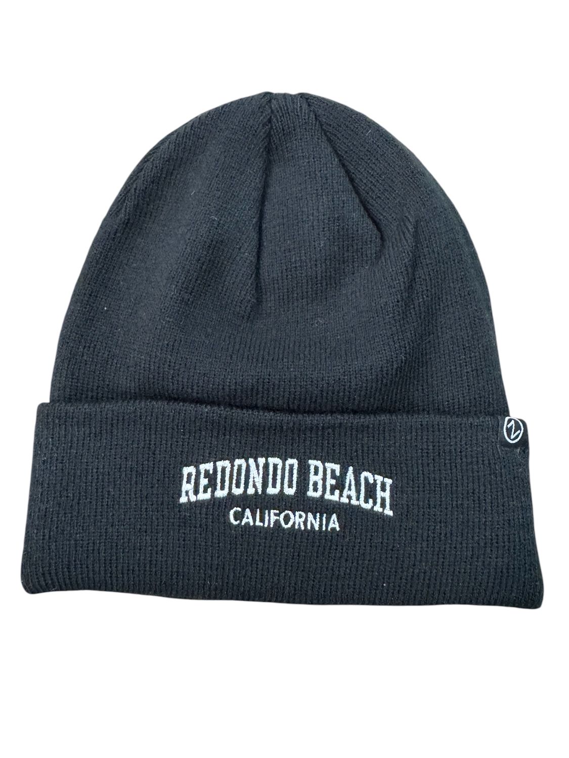 N9NC2 ZEPHYR RB IVY KNIT CUFF BEANIE OS, Color: BLACK