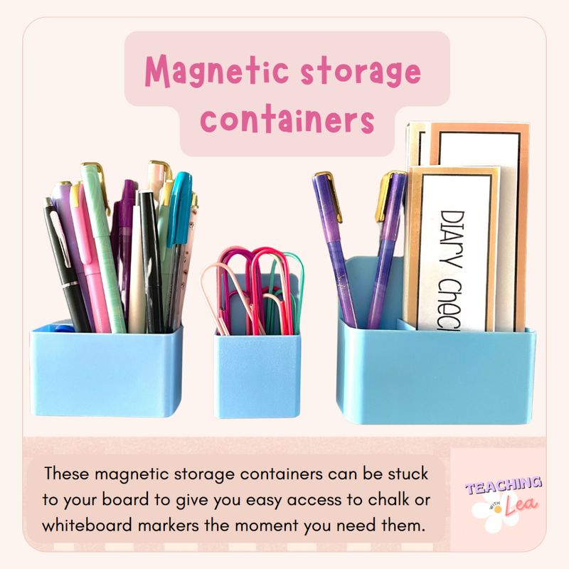 Magnetic Storage Containers