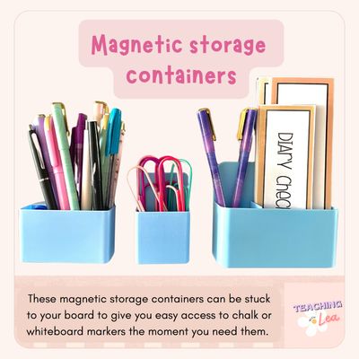 Magnetic Storage Containers