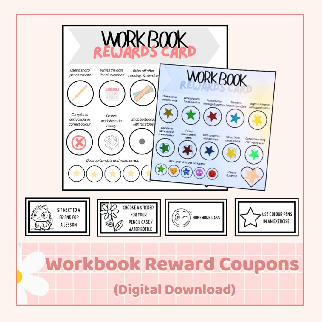 Workbook Reward Coupons